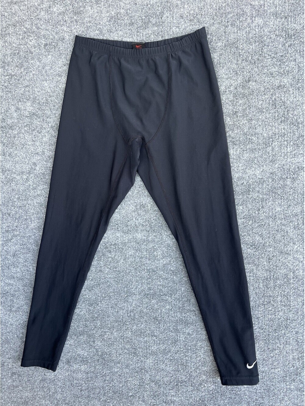Nike Men’s Large Black Running  Leggings Compression  Dri-Fit